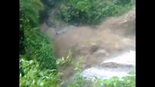 preview picture of video 'Waterfall in Baudeshwor Cave Temple of JhorMahankal.'