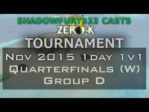 2015/12/12 1v1 Tournament - Quarterfinals (W): GoogleFrog vs Kshatriya - Zero-K