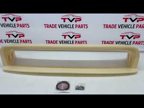 Fits BMW 3 Series E36 1992-2000 Rear Trunk Boot Lip Spoiler M3 GT High Kick Style Unpainted video