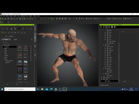 Day 20 - Character Creator 3.3(CC3+) Making a Male character/actor in less than 10 min.