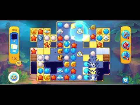 Fishdom 2186 - Super Hard Level (12 Moves)