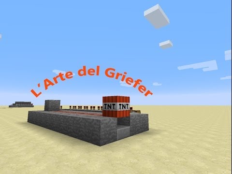 [Minecraft] L'Arte Del Griefer : Come Fare Un Cannone Di TNT