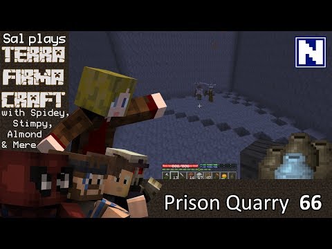 S1E66 Sal Plays Terrafirmacraft - Prison Quarry