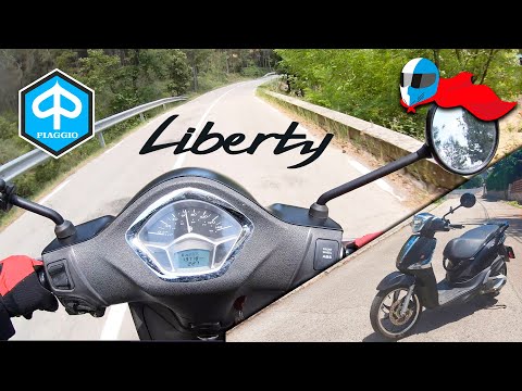Thumbnail for 2020 Piaggio Liberty S 125 (8kW) POV 4K [Test Drive Hero] #185  ELASTICITY, BRAKES & DYNAMIC SCOOTER by Piaggio