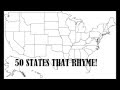 50 States that Rhyme