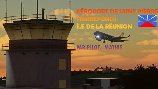 FMEP - Aéroport de St pierre Pierrefonds île de La réunion #974 video