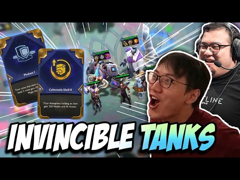 These two new hextech augments make my frontline INVINCIBLE (ft. scarra)