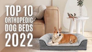 Top 10: Best Orthopedic Dog Beds of 2022 / Memory Foam Pet Bed Couch, Dog Couch