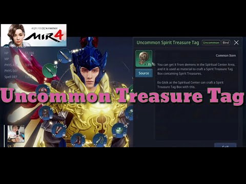 Uncommon Spirit Treasure Tag Mir4