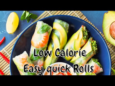 Fresh Spring Rolls Rice Paper Recipe With The Best Dipping Sauce! 🥢🥑