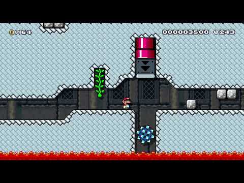 1-4 Spikeball Castle by Lasüüs 🍄 Super Mario Maker 2 😶 No Commentary　#acx