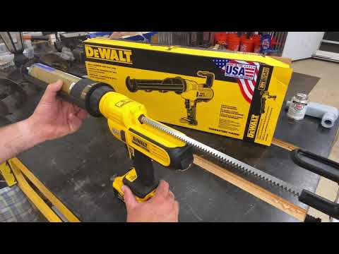 DeWALT 29 oz. Adhesive Gun/ Caulk Gun DCE570 Tool Only