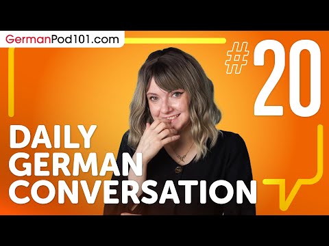 Using Colloquial German in German | Daily German Conversations #20