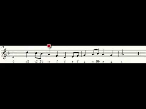 Reodors Ballade for Recorder (blokkfløyte)