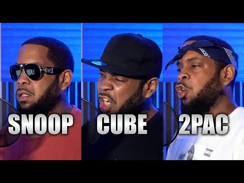 Rappers from west coast (Snoop Dogg, Ice cube, Tupac)