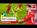 Top 5 Goals • Haaland, Forsberg & More | Matchday 24 - 2020/21