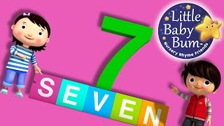 Numbers Song | Number 7 | Nursery Rhymes | Original Song By LittleBabyBum!