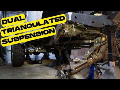 TJ Wrangler Dual Triangulated 4 Link Suspension Build
