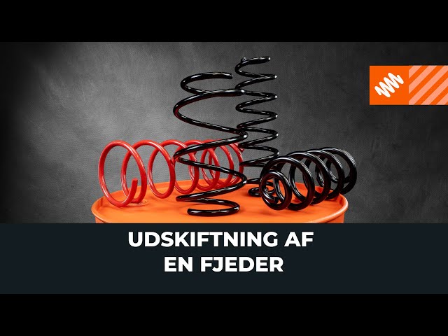 Se vores videoguide om fejlfinding i Fjedre CHEVROLET