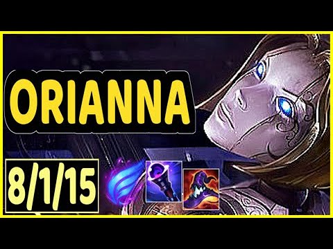 ORIANNA VS BRAND - 8/1/15 KDA MID GAMEPLAY