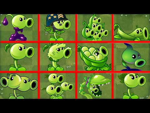 Tournament All Peashooters Battlez - Who Will Win? - PvZ 2 Plant vs Plant
