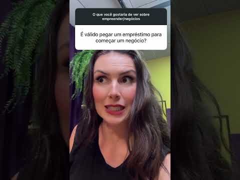 Antes de pegar dinheiro para empreender, faça ISSO!