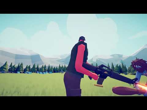 TABS Modern Army vs Ancient Army