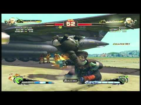 SSF4 Arcade Edition - Dave (Rufus) vs. FairlySadPanda (Rufus)