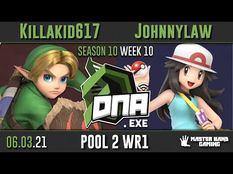 DNA.EXE S10:W10 - Killakid617 (Young Link) vs Johnnylaw (Pokemon Trainer) - Pool 2 WR1