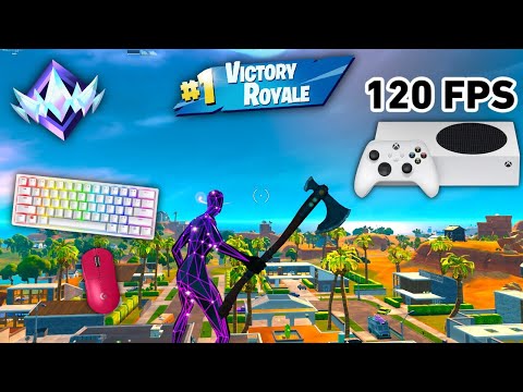 Fortnite Unreal Ranked Reload On Xbox Series S | Keyboard & Mouse Gameplay | 120 FPS | 4K