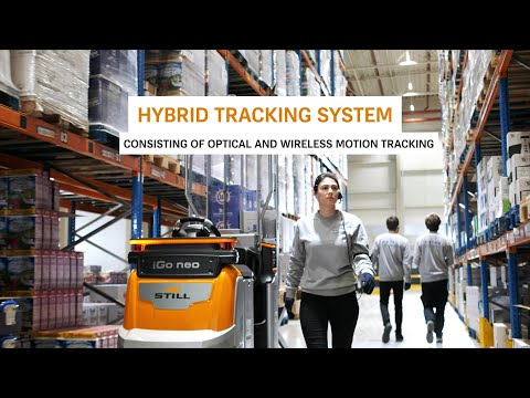 Autonomous low level order picker STILL OPX iGo neo - hybrid tracking system