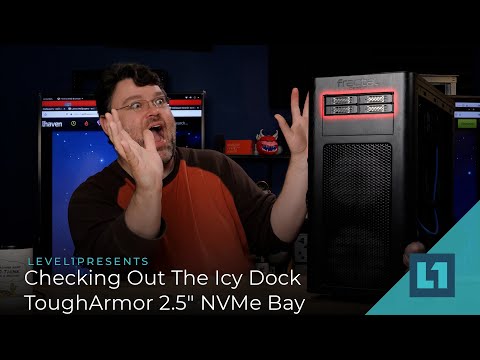 Icy Dock Ledinis dokas video