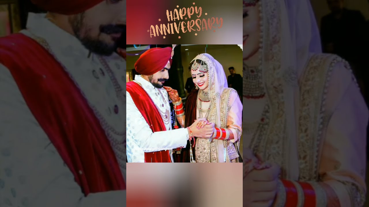 Happy Marriage Anniversary //Punjabi marriage//Punjabi videos// #ranglapunjabgangsar
