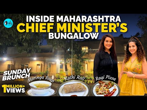 Amruta Fadnavis Serves Ragi Pizza, Moringa Soup & Kathi Roll At CM House- VARSHA | Sunday Brunch