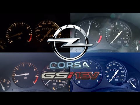 Opel Corsa B - Acceleration Battle