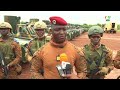 Le Chef de l'Etat, le Capitaine Ibrahim TRAORE a rendu visite aux unités spéciales en formation