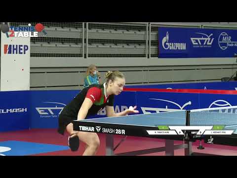 Tanacs Nora (HUN) VS  Hochart Leana (FRA)  - Championnats d'Europe Cadets 2021