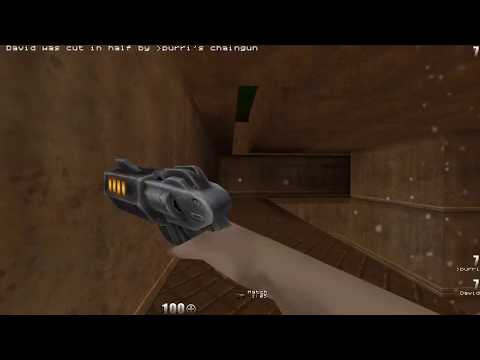 QUAKE 2 | David vs PURRI | 2019 | friendly match on q2dm1 (The Edge)
