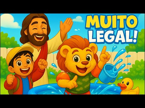 🌊 Jesus no Barco – Música Infantil Cristã | Biblinhas