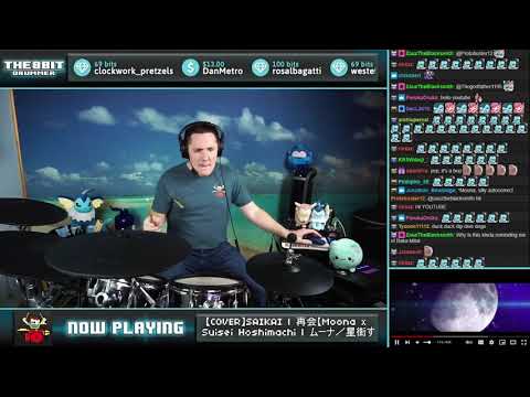 The8BitDrummer // LiSA x Uru - Saikai (Hoshimachi Suisei & Moona Hoshinova cover)