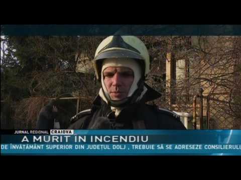 A MURIT ÎN INCENDIU