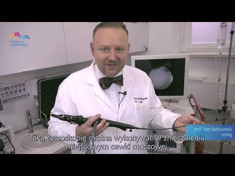 Cystoskopia giętka - prof. Piotr Radziszewslo