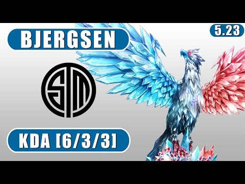 TSM Bjergsen | Anivia vs Annie | Mid | November 24th, 2015 | Preseason 6 | Patch 5.23