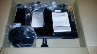 ASUS VS247HR 24 zoll LED Monitor Unboxing