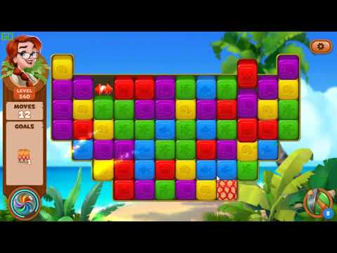 Lost Island Blast Adventure level 140