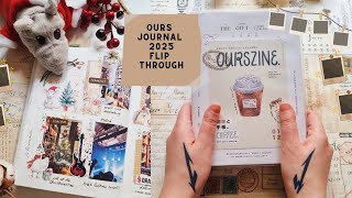 OURS studio journal 2025 flip through) My year in photos!