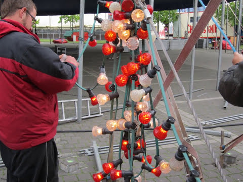 Circus Charles Knie - Aufbau/Montage - Kleve 2014