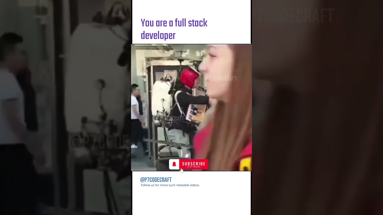 Full Stack developers be like  #developerlife #movie #learncoding #funny #programming #memes #code