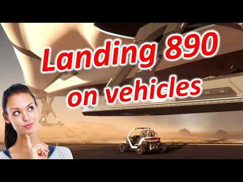 3.16 Landing 890 on vehicles - Physics?