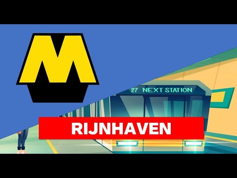 Extremely windy but that VIEW! | Metro Station Rijnhaven Rotterdam